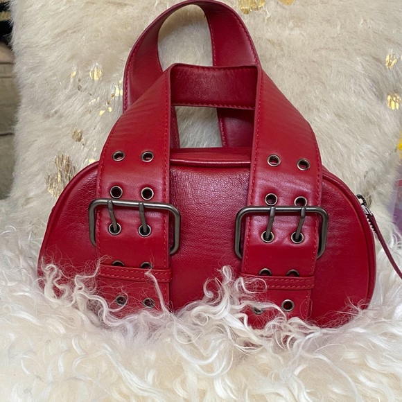 FREE PEOPLE Leather Satchel ♥️ - Picture 1 of 11